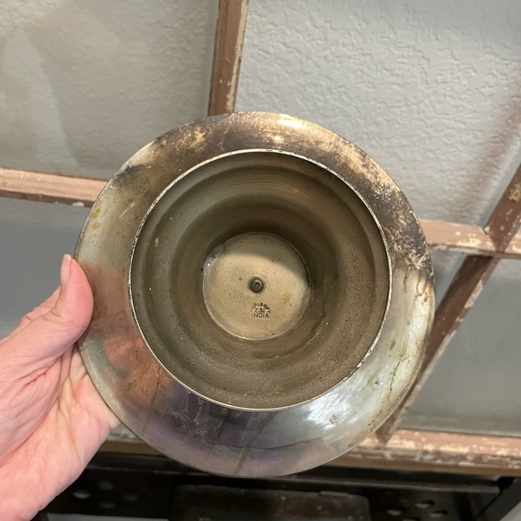 Other Vintage Zy India World Gift Silver Candy Dish Poshmark